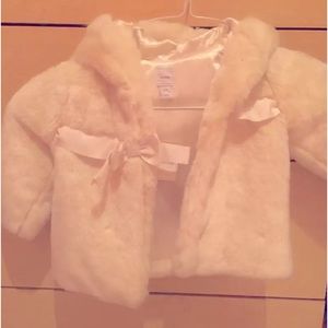 Baby Gap white jacket